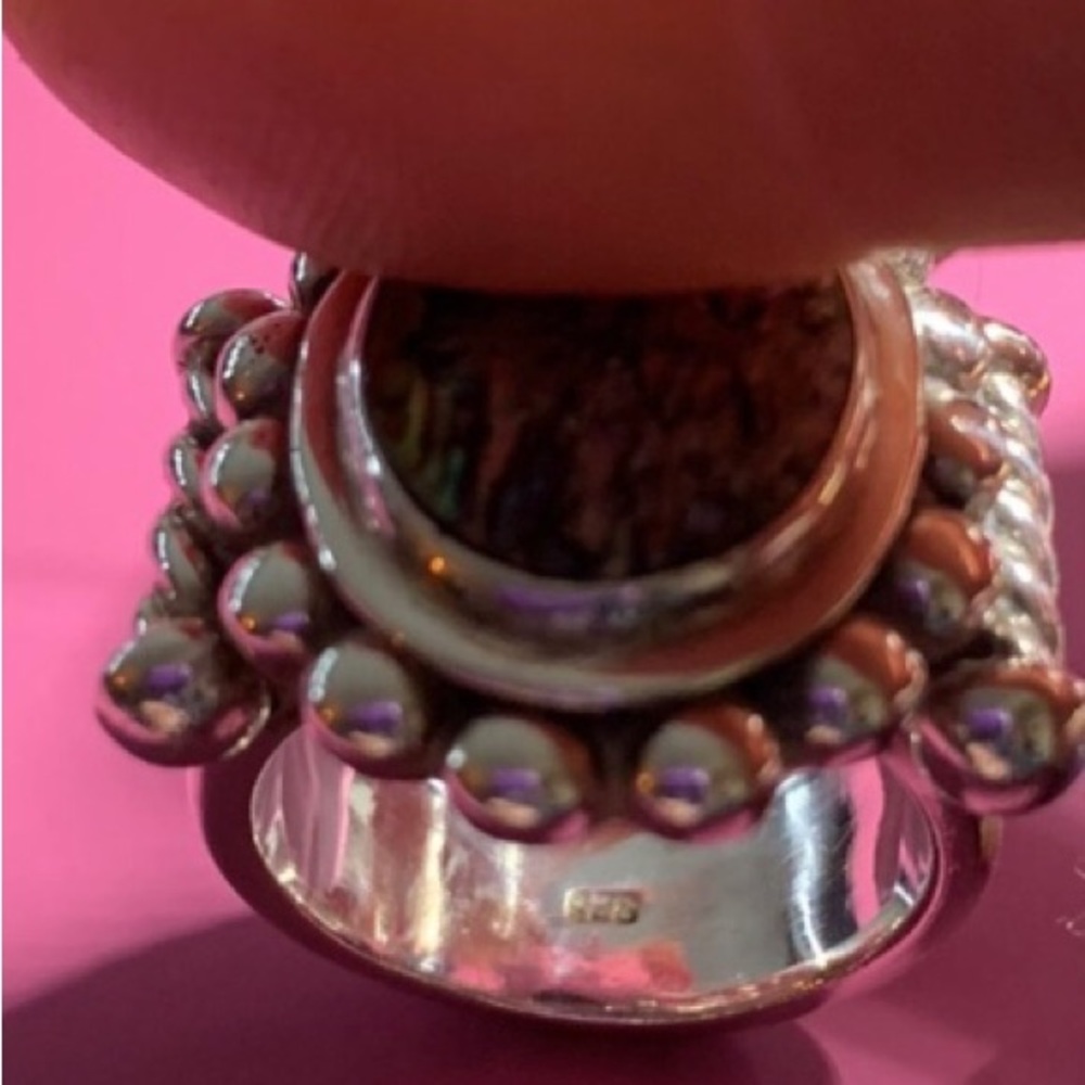 Albacore shell ring - size 8 - Picture 4 of 4